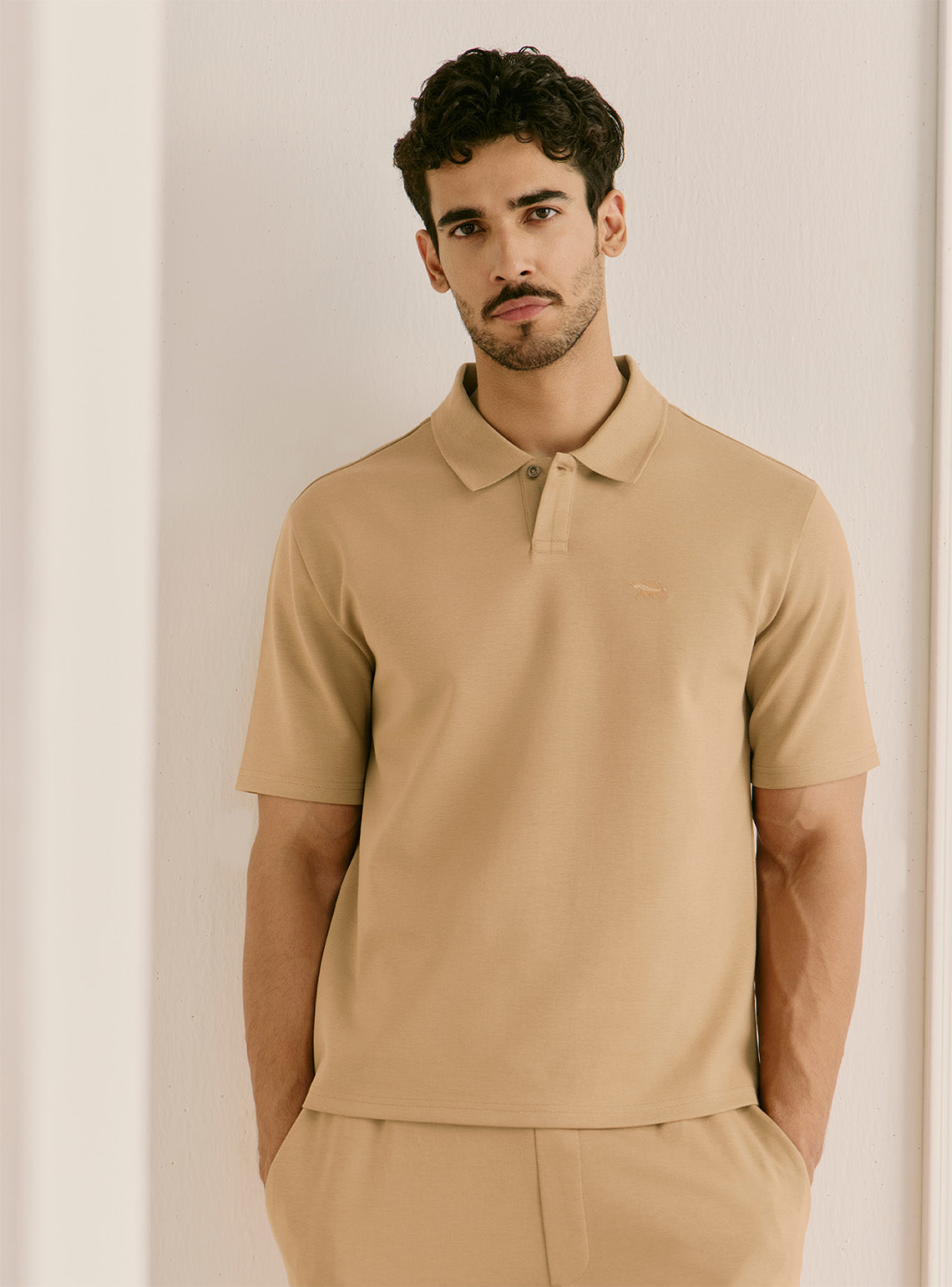 Sundial Mustard Blend Polo