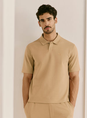 Sundial Mustard Blend Polo