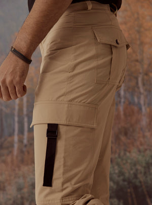 Nomad Khaki Cotton Cargo