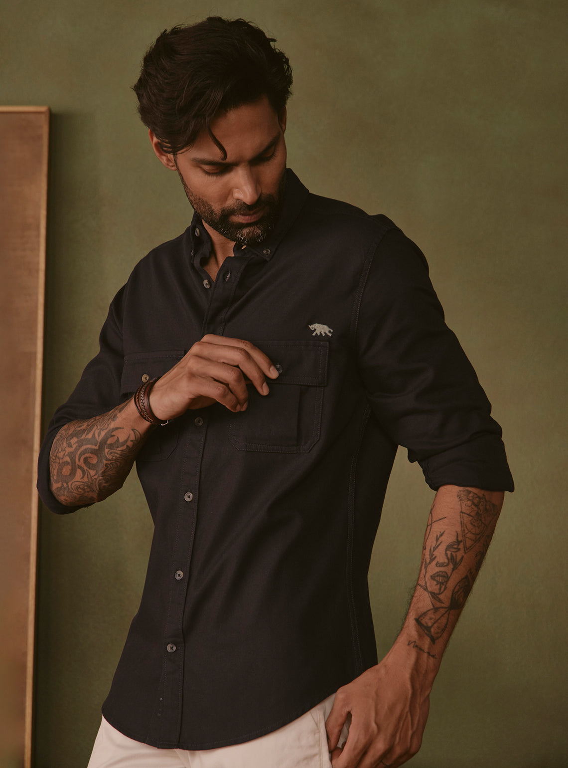 Timber Brown Explorer Cotton Shirt