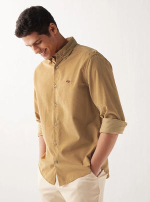 Gold Corduroy Shirt