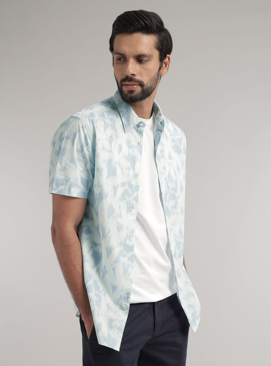 Juniper Ikat Print Shirt