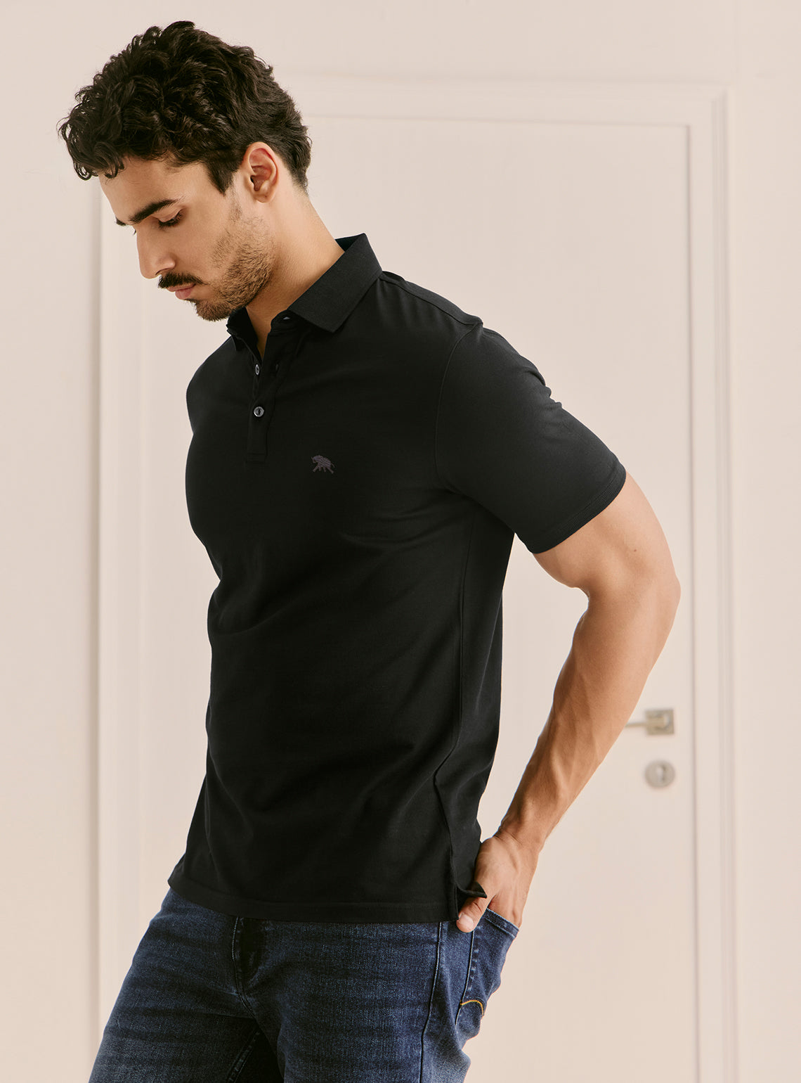 Pitch Black Polo