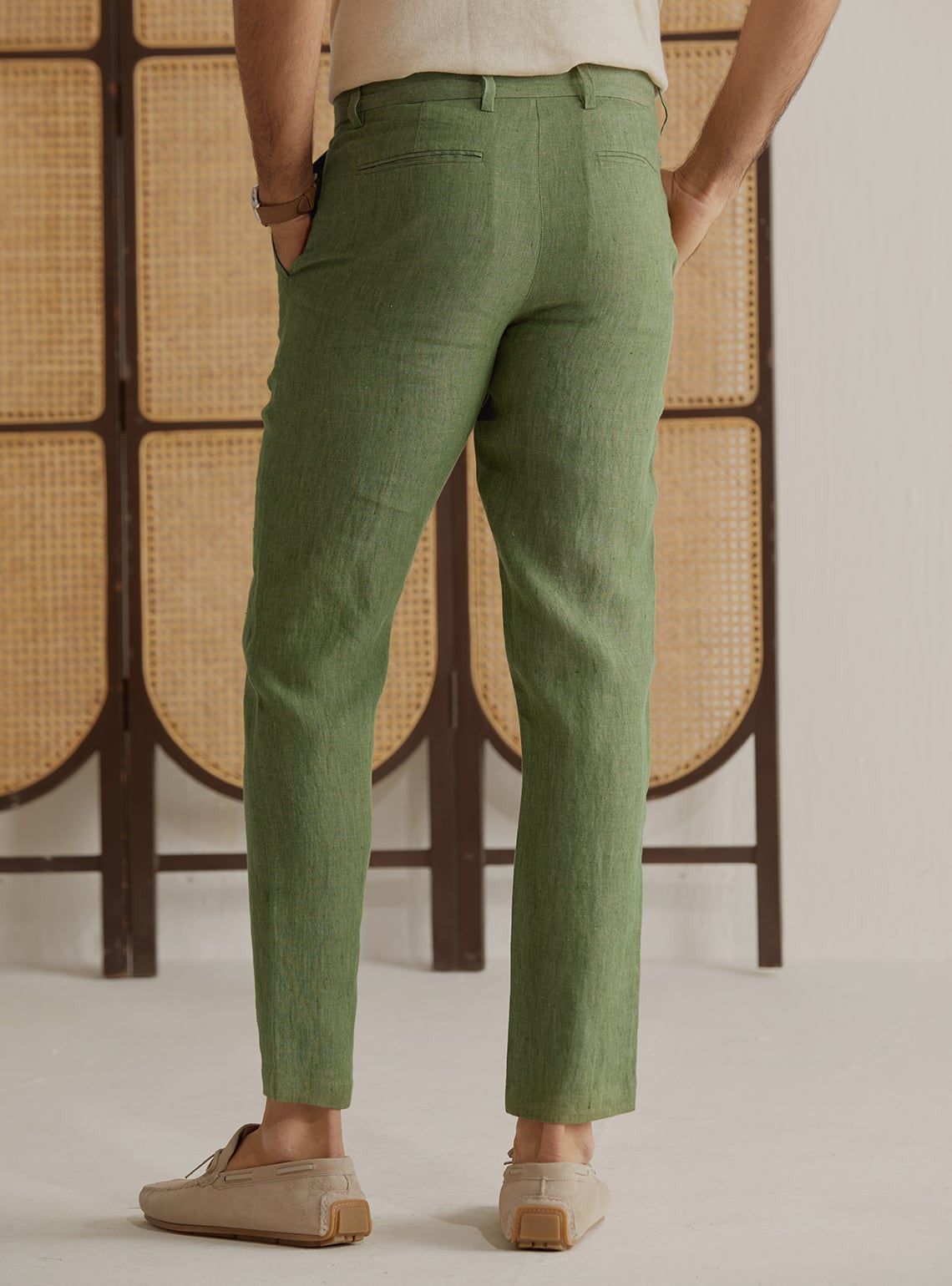 Forest Linen Pants