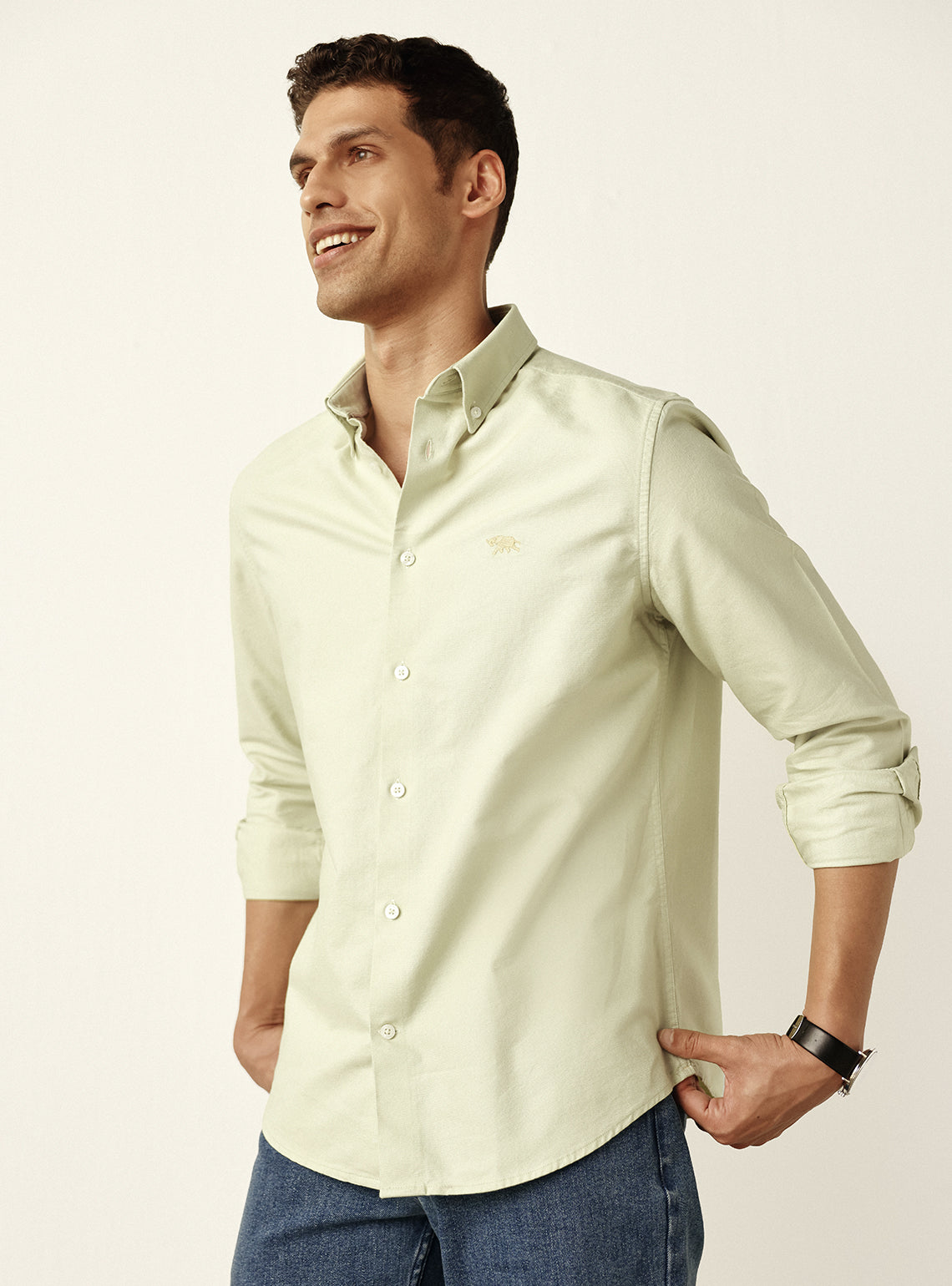 Faded Olive Shirt