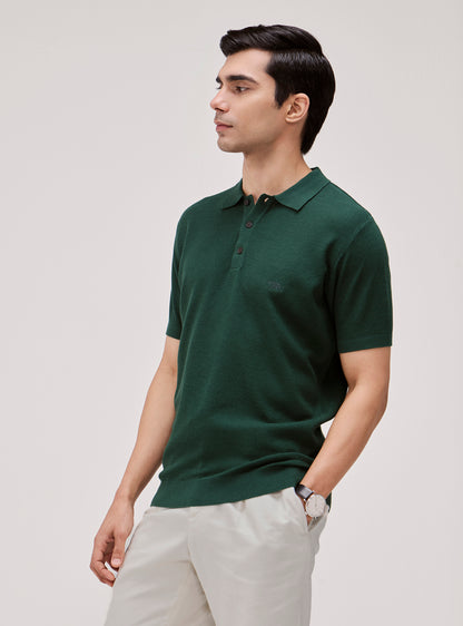 Sage Green Cotton Polo