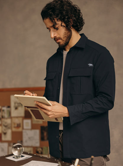 Vulcan Navy Poly Shirt