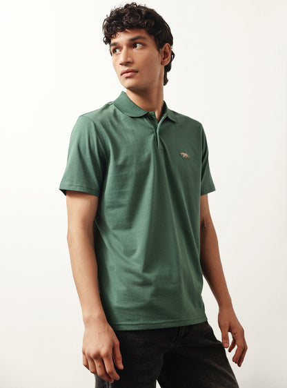 Cascade Olive Cotton Polo