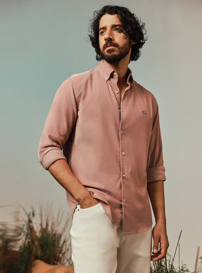 Copper Rust Corduroy Shirt