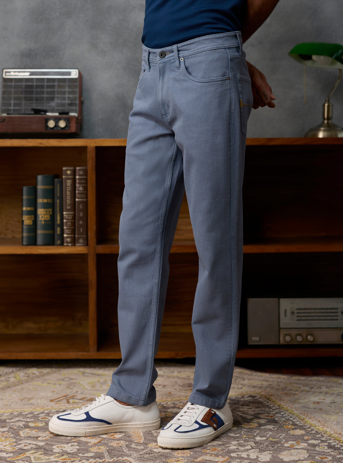 Midnight Blue Triblend Denim Jeans