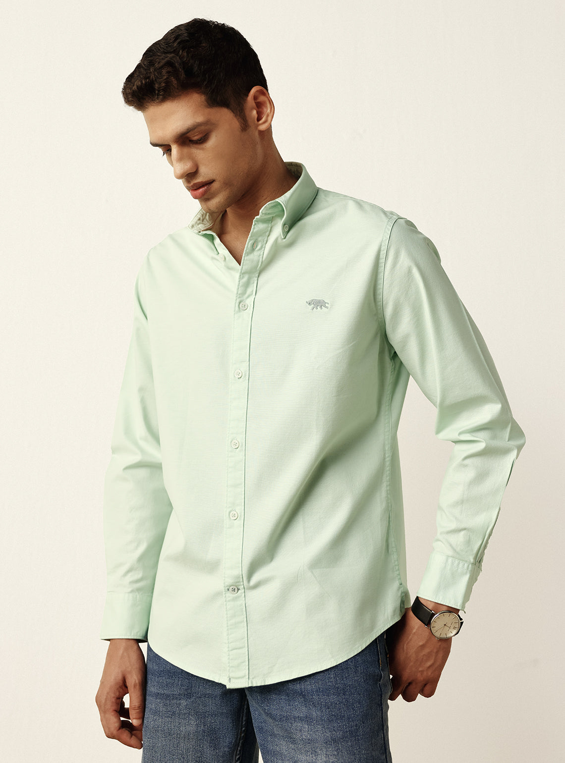 Lemon Grass Grey Mark Shirt