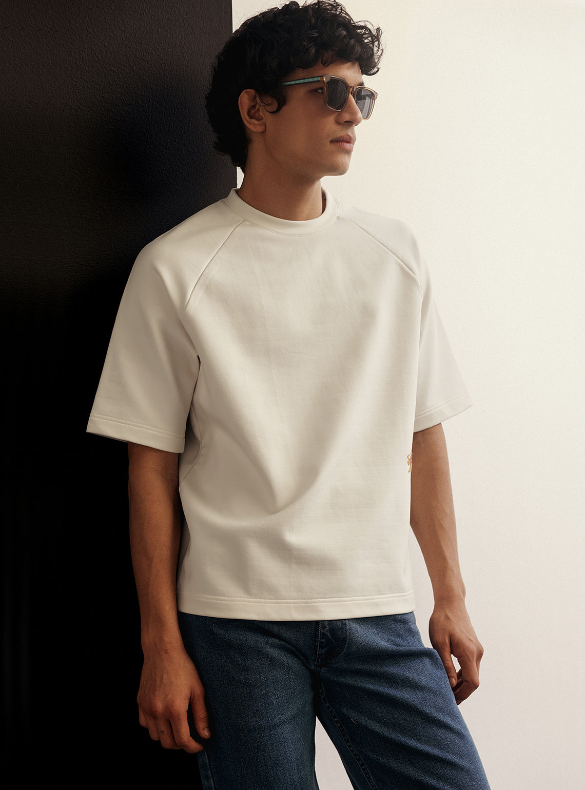 Snow White Cotton Crew