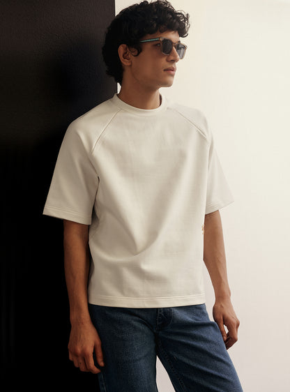 Snow White Cotton Crew