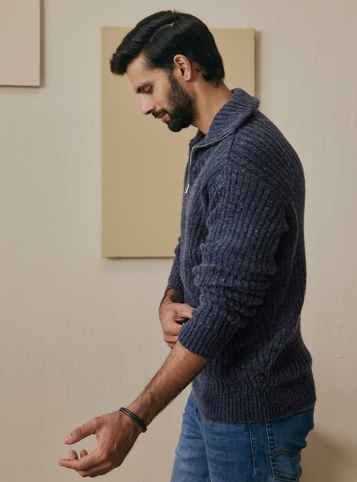 Twilight Navy Poly Rich Pullover