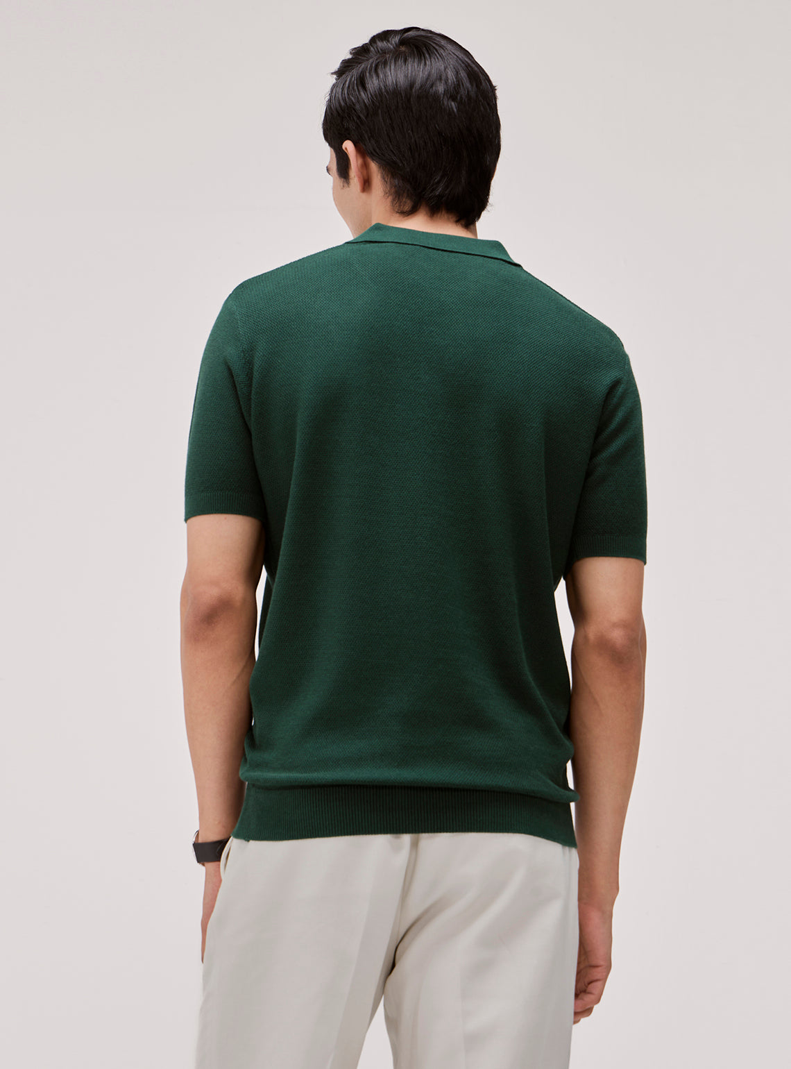 Sage Green Cotton Polo