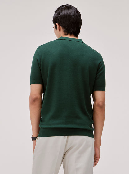 Sage Green Cotton Polo
