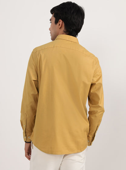 Ochre Oxford Shirt - Full