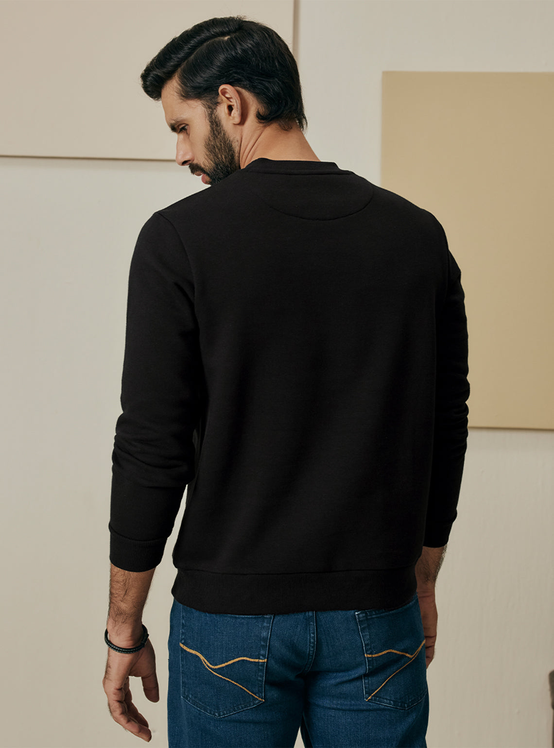Nightfall Black Fleece Sweatshirt
