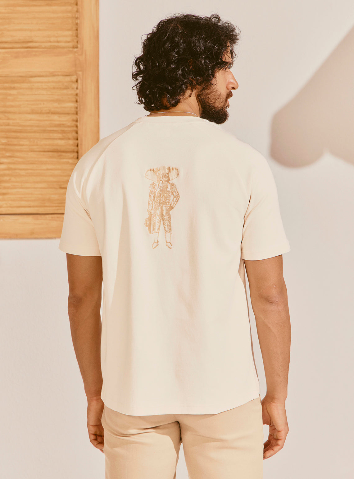 Formentera Off-White Cotton Crewneck