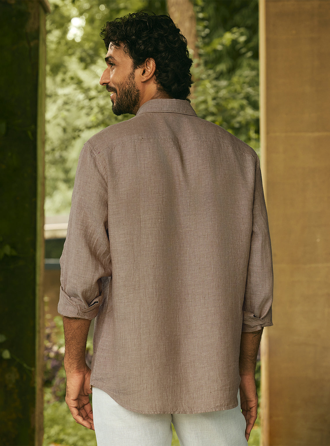 Indian Clay European Linen Shirt