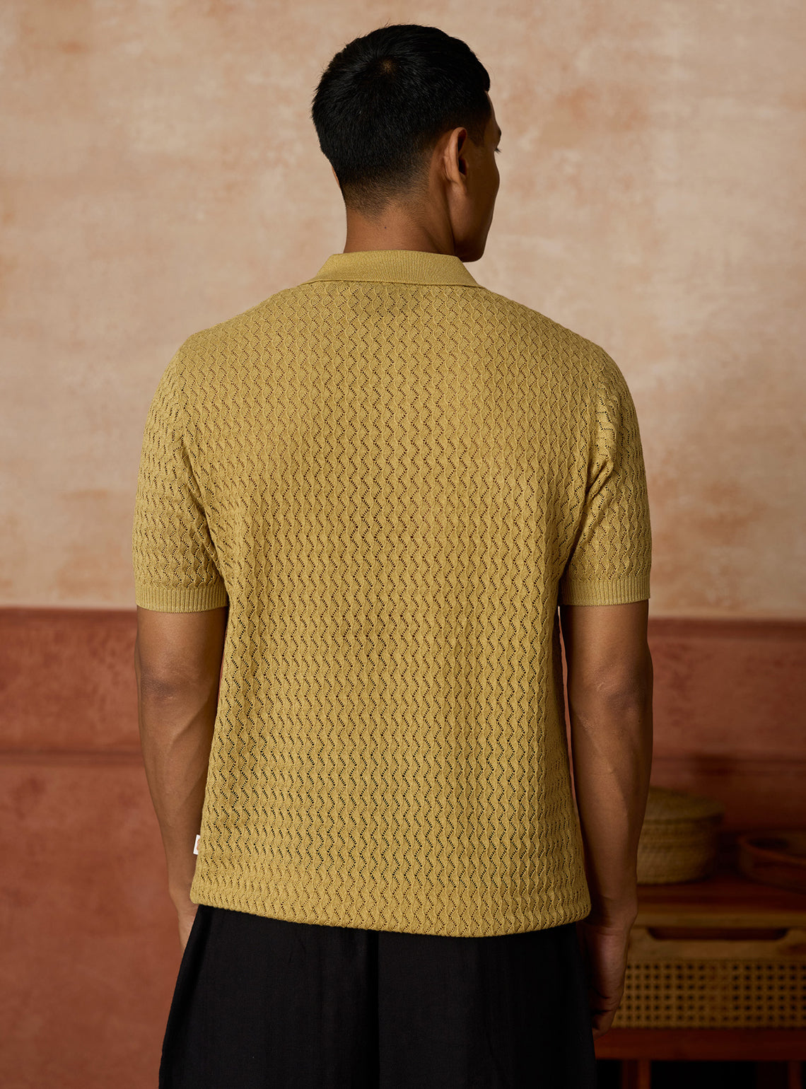 Canopy Olive Grindle Cotton Polo