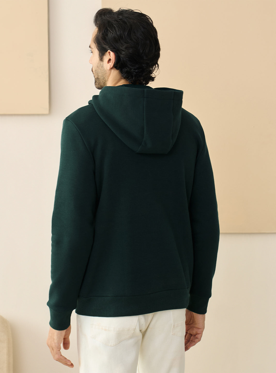 Winter Green Fleece Hoodie
