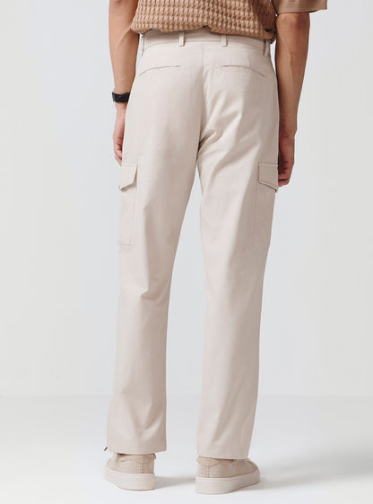 Khaki Frost Cotton Cargos