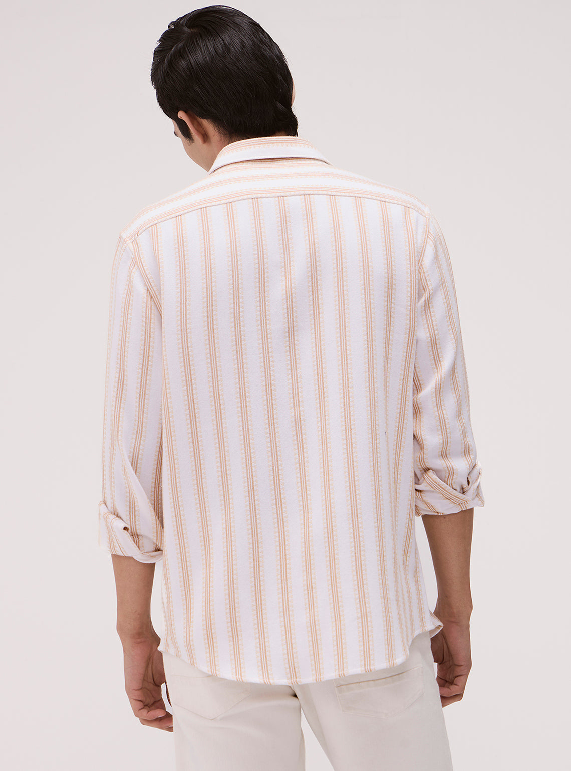 Sand Khaki Cotton Shirt