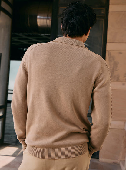 Sandrift Khaki Cotton Jacket