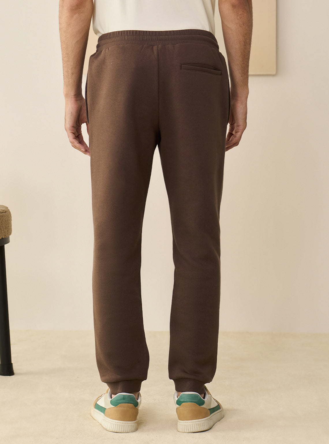 Mudslide Brown Fleece Jogger