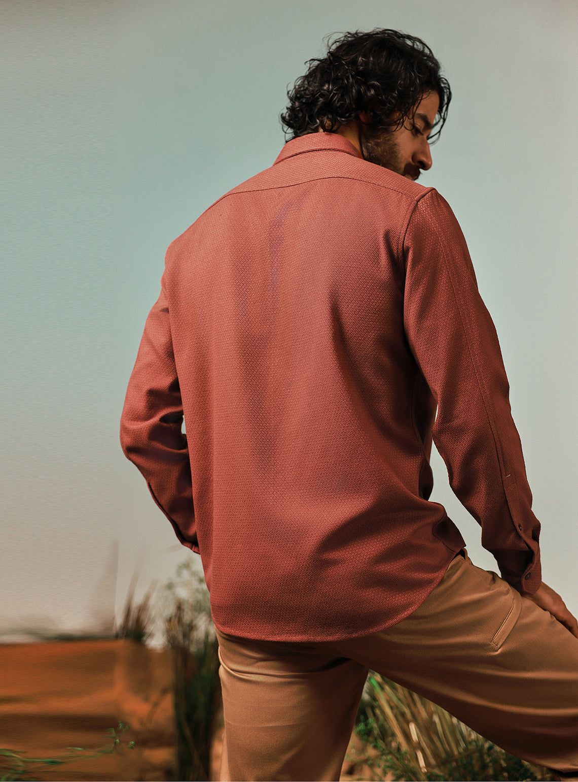 Cedar Rust Explorer Cotton Shirt