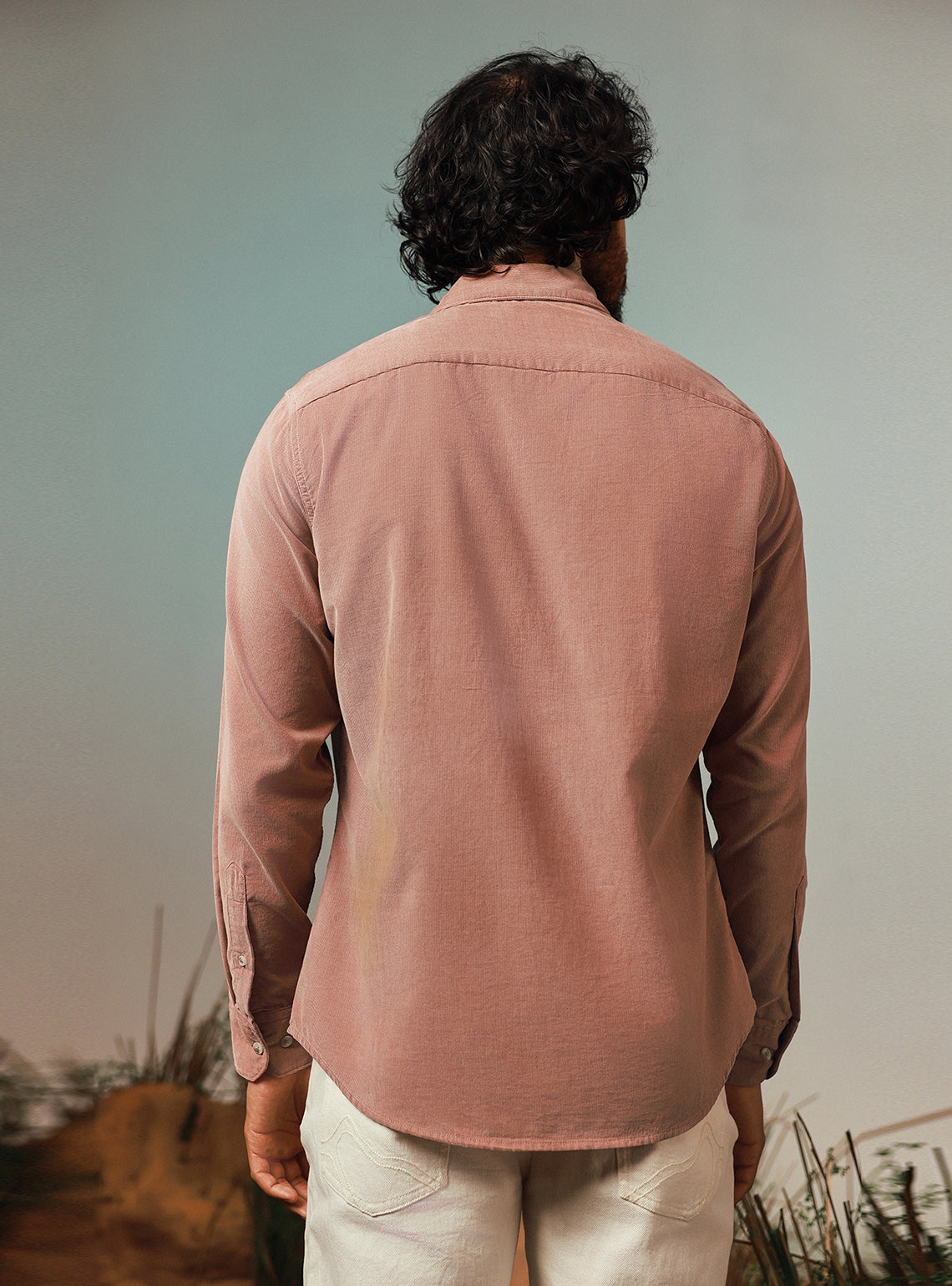 Copper Rust Corduroy Shirt