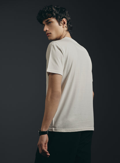 Frost White Compact Cotton Tee