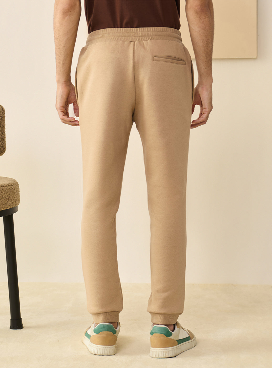 Oat Khaki Fleece Jogger