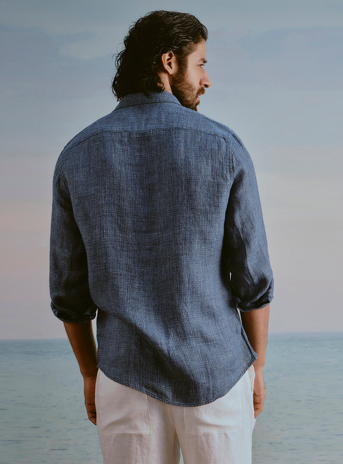Current Blue Linen Shirt