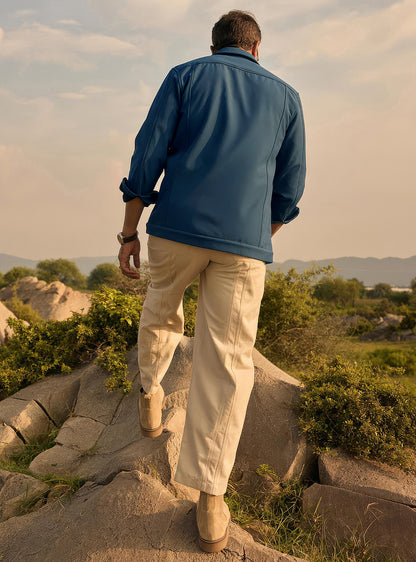 Concord Navy Poly Blend Jacket
