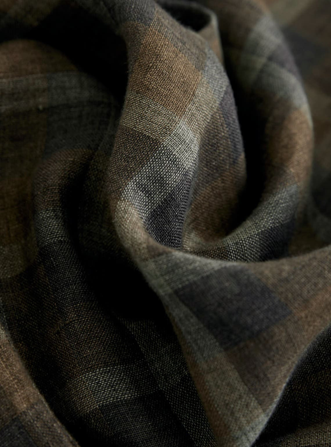 Dune Check Linen Shirt