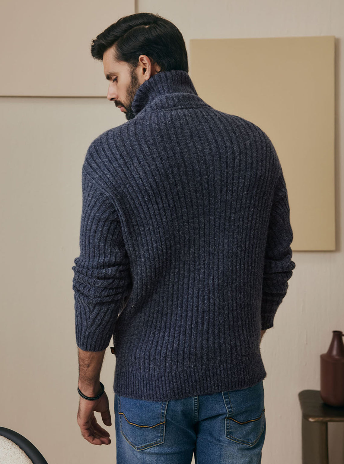 Twilight Navy Poly Rich Pullover