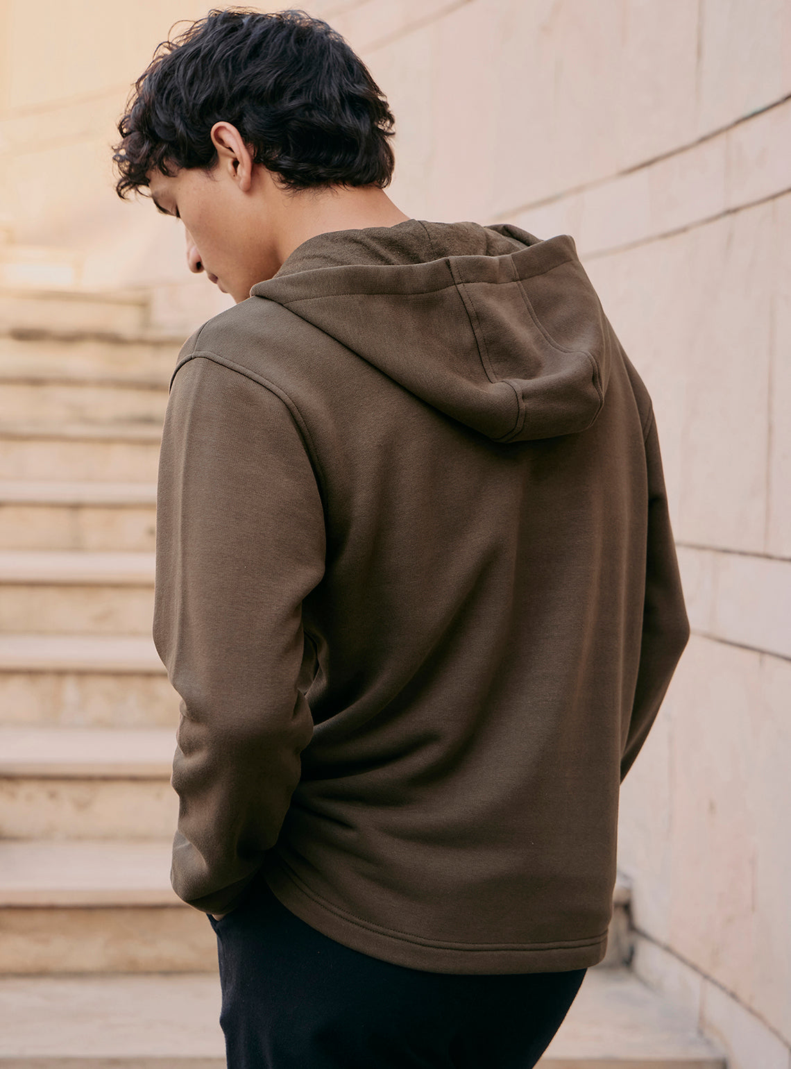 Quincy Brown Cotton Triblend Hoodie