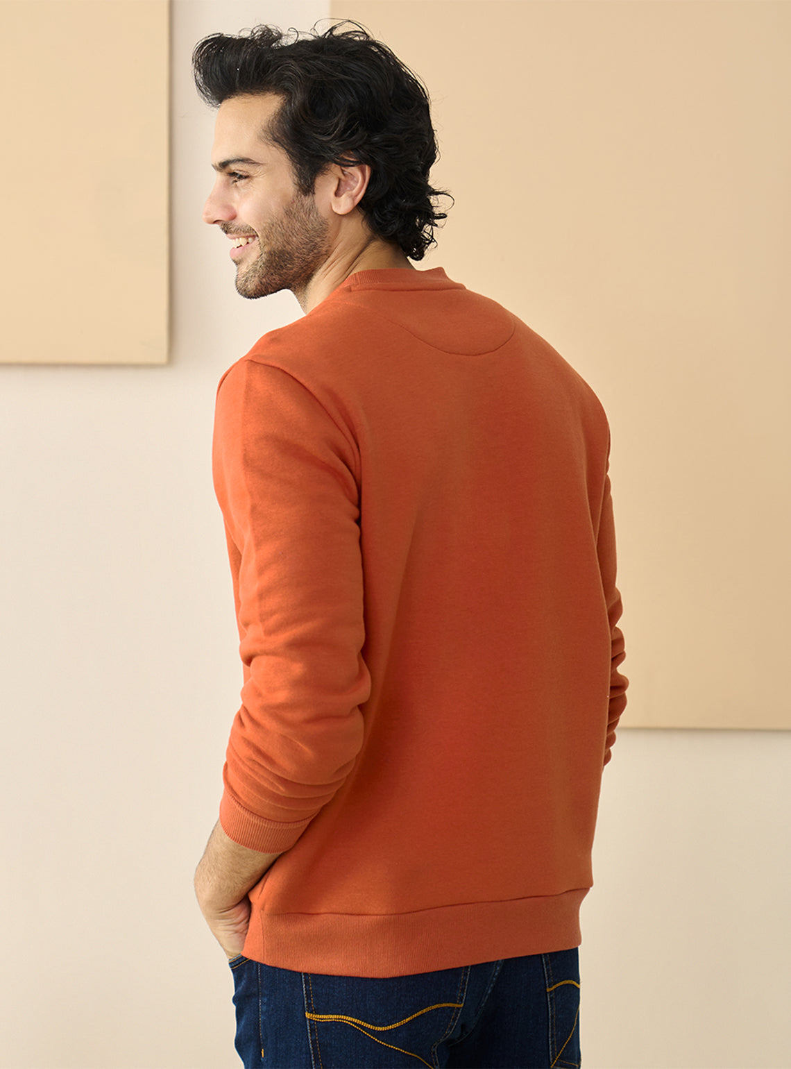 Ember Rust Fleece Sweatshirt