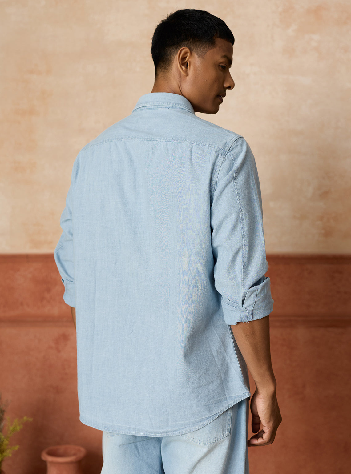 Indigo Columbia Denim Shirt