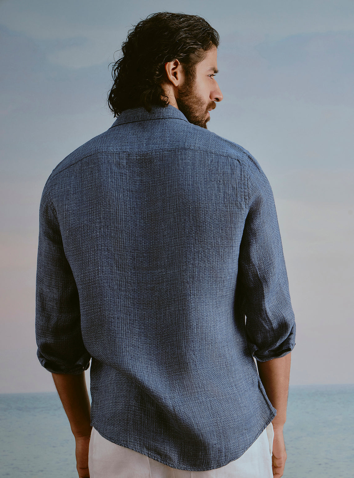 Current Blue Linen Shirt