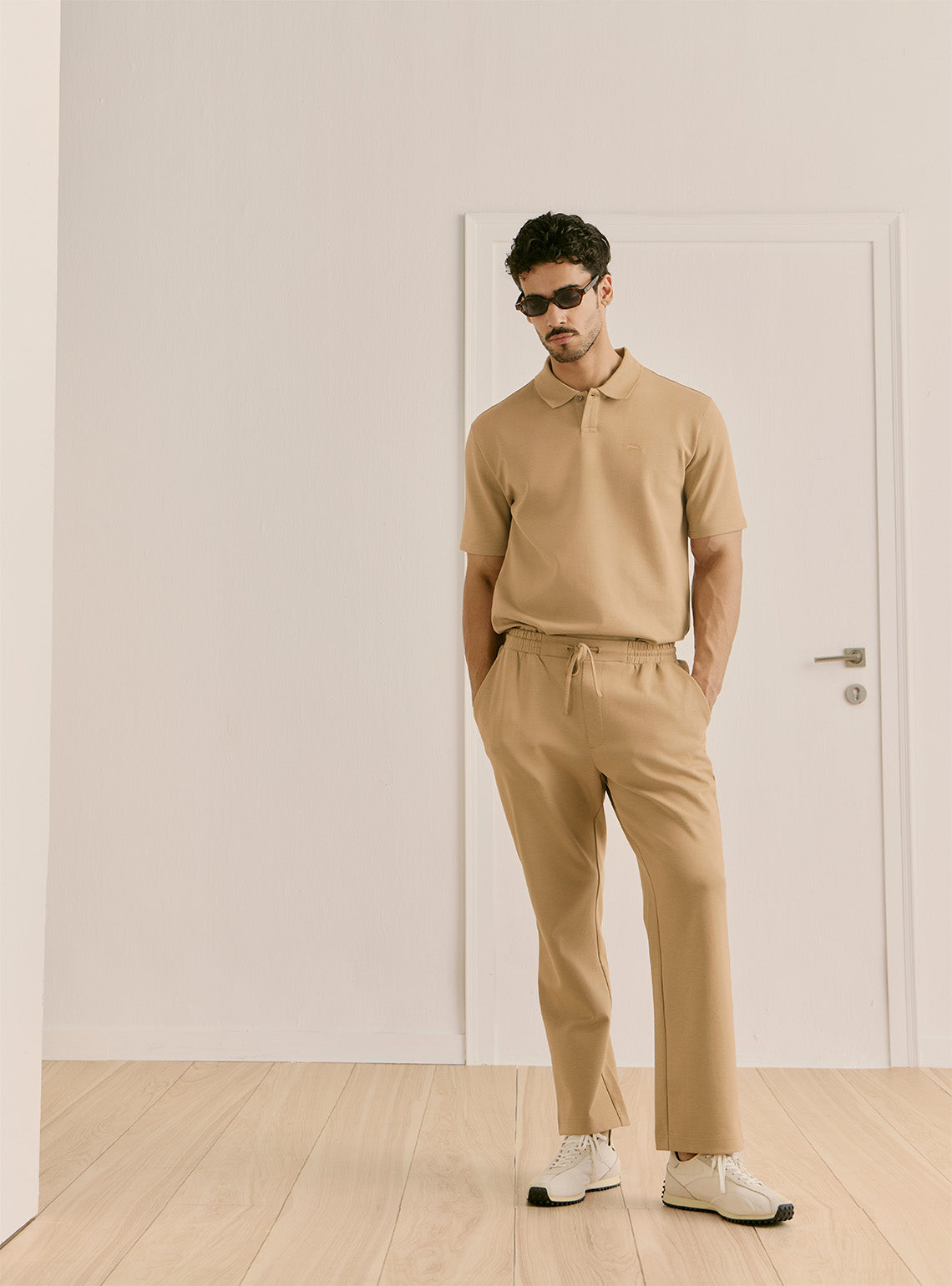 Kinetic Mustard Blend Stretch Jogger
