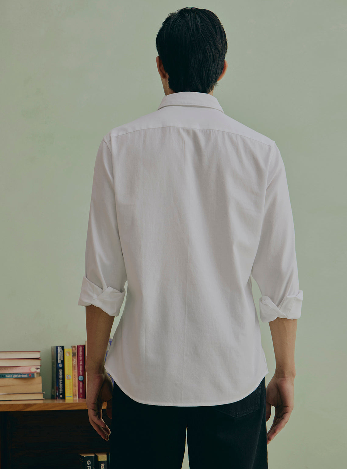 Buttermilk White Cotton Shirt