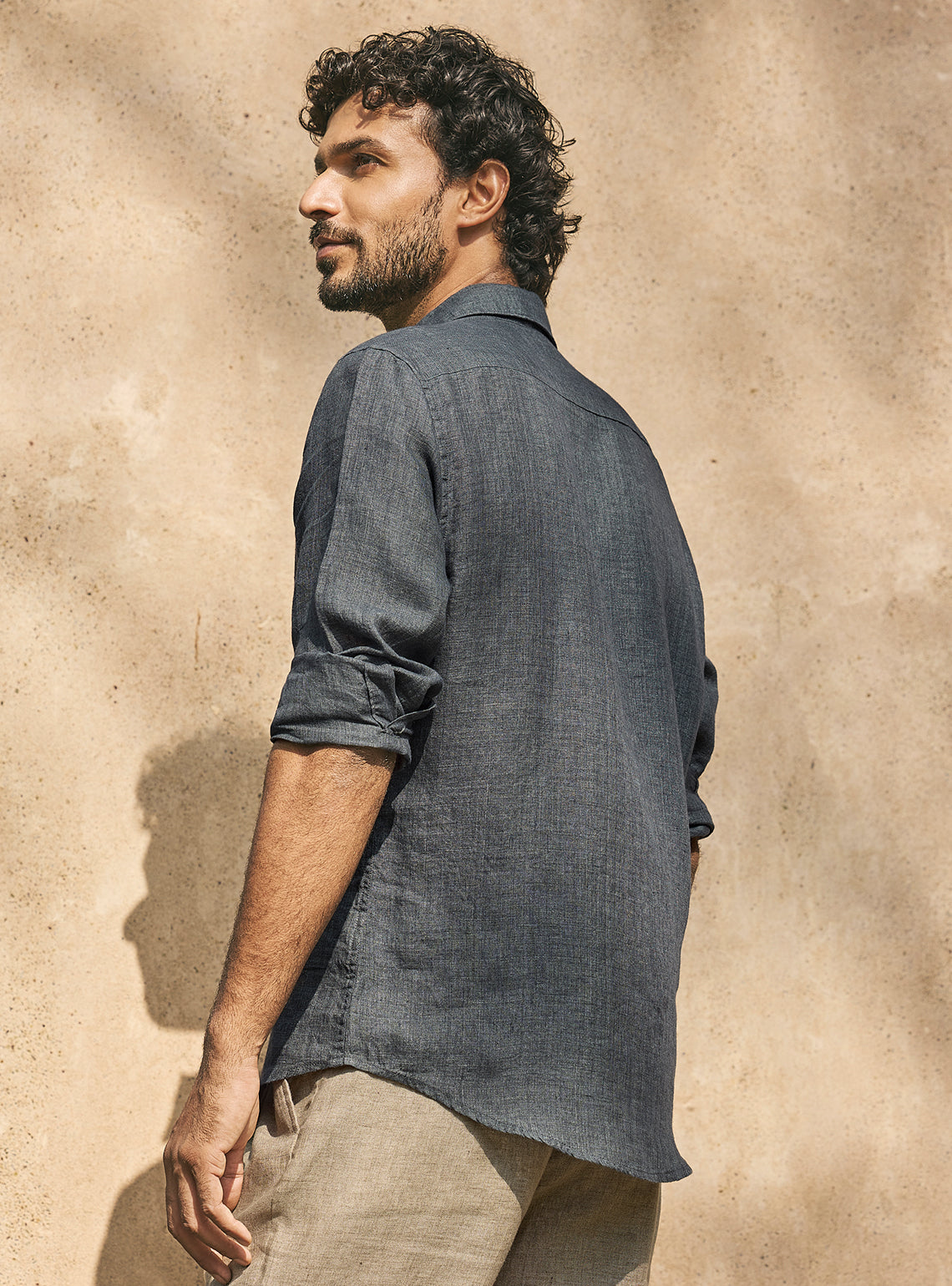 Heirloom Grey Linen Shirt