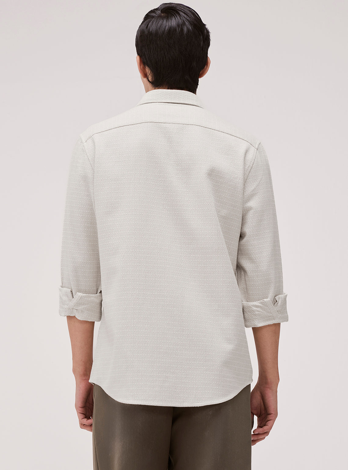 Canyon Khaki Cotton Dobby Shirt