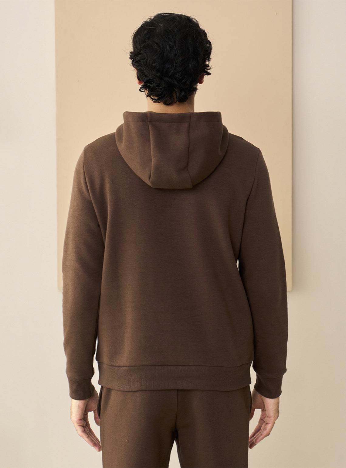 Mudslide Brown Fleece Hoodie