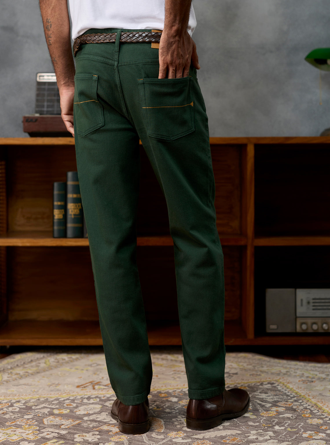 Club Green Triblend Denim Jeans
