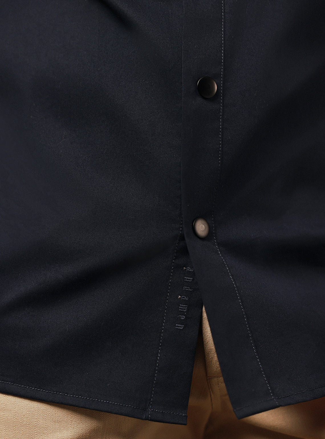 Regal Navy Cotton Twill Shirt