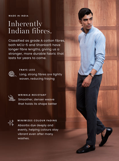 Wood Brown Cotton Polo